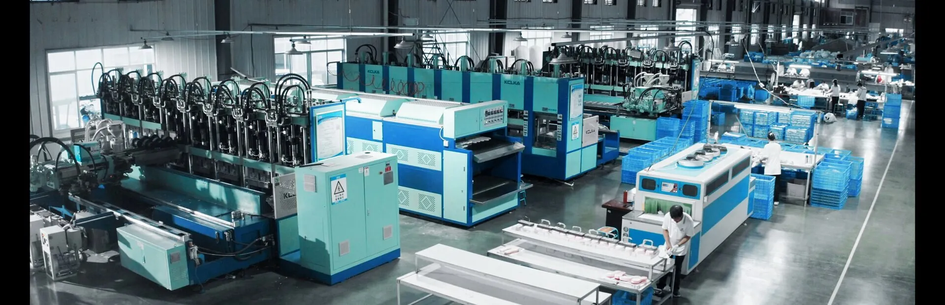 Apparel and footwear output on the manufacturing campus