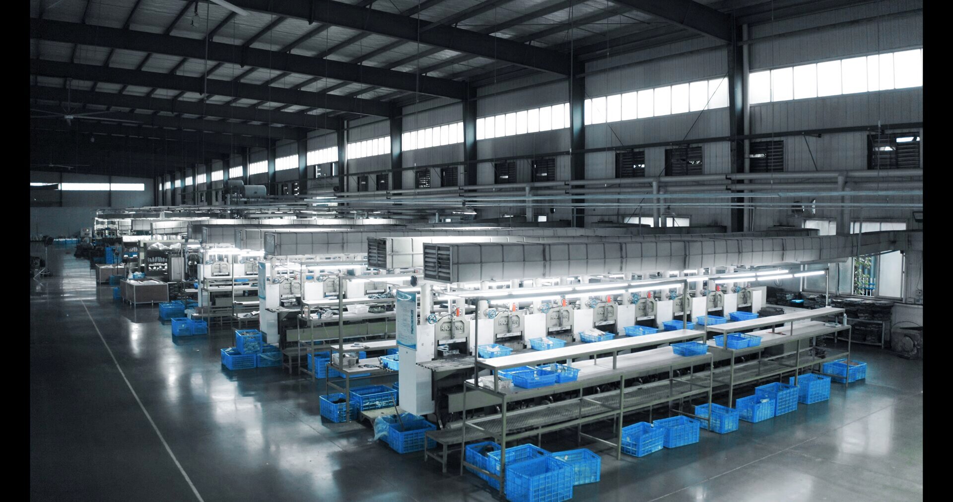 Production floor of the 473-mu manufacturing campus in Shicheng, Jiangxi