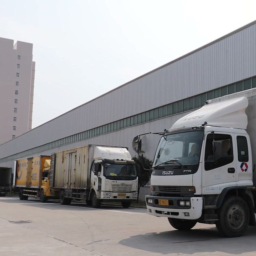 Export packing and logistics for athletic footwear