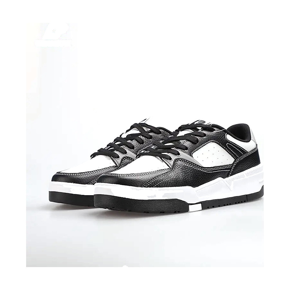 Mens Two Color Stitched Casual Shoes — Leather Casual style, custom OEM/ODM & wholesale reference