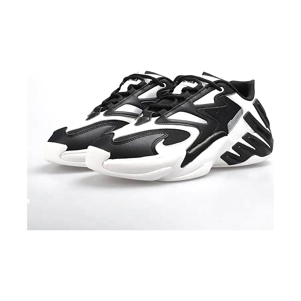 Mens Synthetic Leather Rubber Mesh Sneakers — Leather Casual style, custom OEM/ODM & wholesale reference
