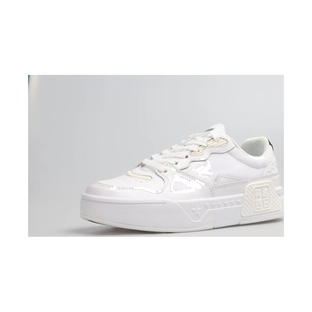 Stitching Synthetic Leather Mesh Casual Shoes — Leather Casual style, custom OEM/ODM & wholesale reference