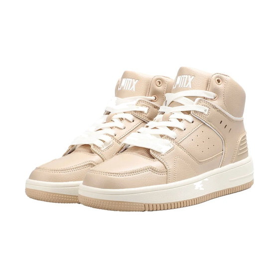 High-Top Leather Sneakers