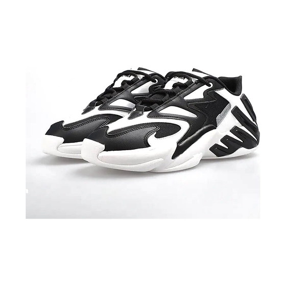 Mens Synthetic Leather Rubber Mesh Sneakers