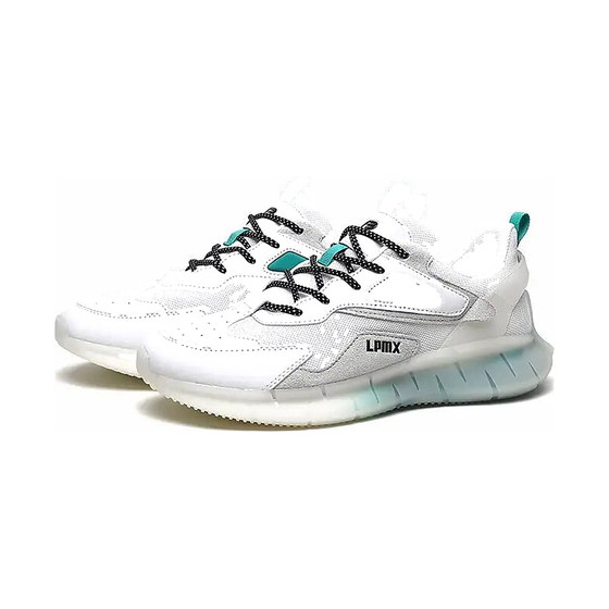 Mens Synthetic Leather Rubber Sneakers