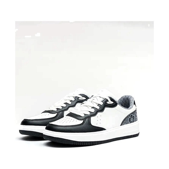 Unisex Low Top Black Sneakers