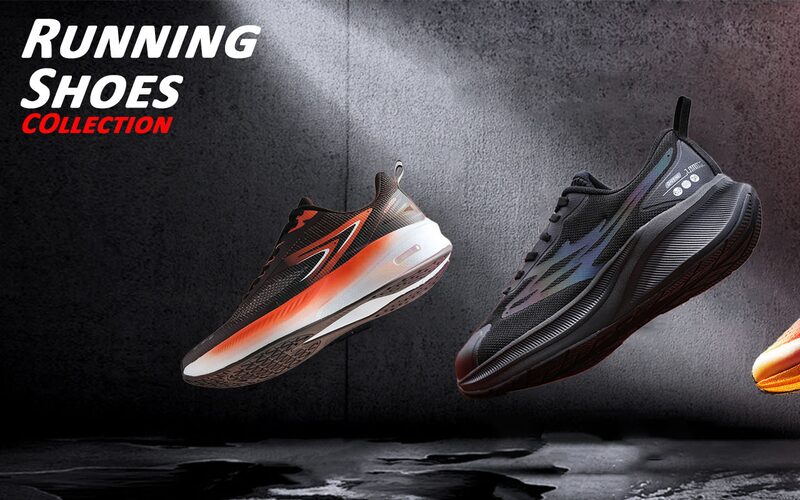 Running shoe collection shot for a client brand